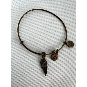 Alex + Ani Energy Charm Bracelet Angel Wing